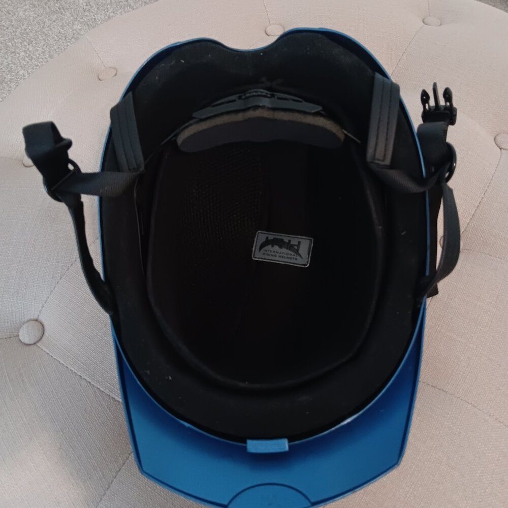 International Riding Helmet IRH / Medium / blue mist /adjustable - Picture 4 of 10